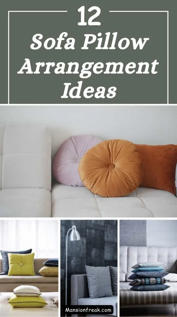 Sofa Pillow Arrangement Ideas