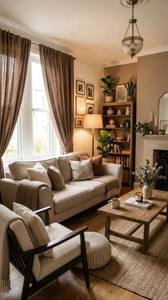 11+ Brown Living Room Decorating Ideas You'll Love 14 Soft Everyday Brown