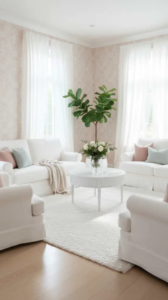 Soft Pastel Romance Walls
