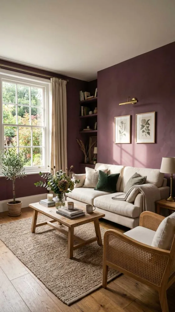 10+ Plum Paint Colors to Transform Your Space with Moody Elegance 3 Soft Plum Velvet Atmosphere