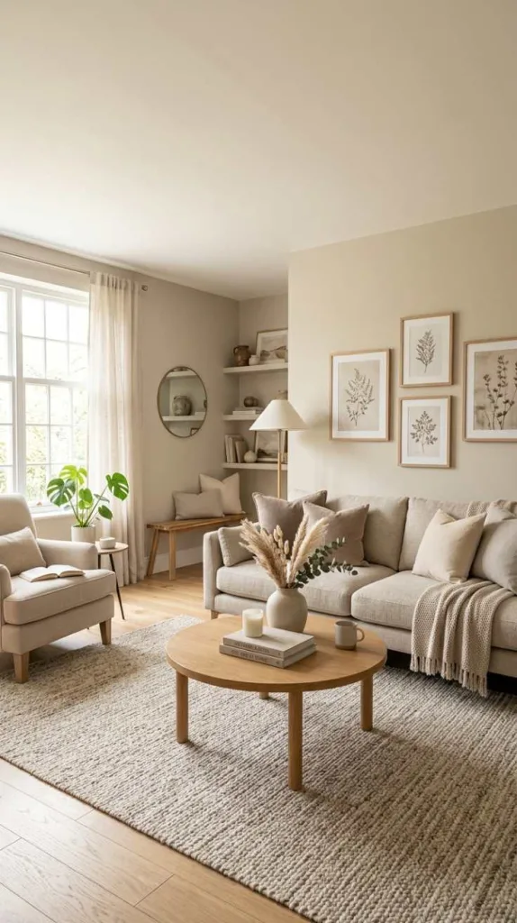 11+ Taupe Paint Colors I’m Obsessed With and How to Use Them 3 Soft Taupe Layered Living Mood