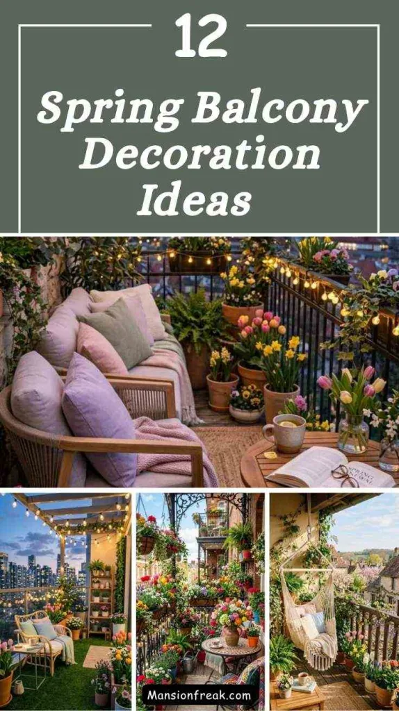 12 Spring Balcony Decoration Ideas 2026 for Cozy Small Spaces 2 Spring Balcony Decoration Ideas