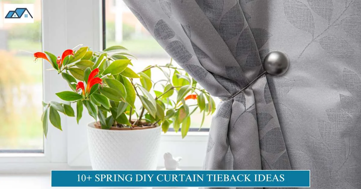 10+ Spring DIY Curtain Tieback Ideas for a Fresh Look 1 Spring DIY Curtain Tieback Ideas
