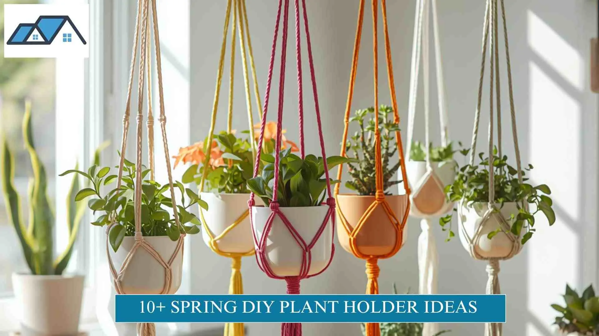 10+ Spring DIY Plant Holder Ideas for a Fresh Home 1 Spring DIY Plant Holder Ideas
