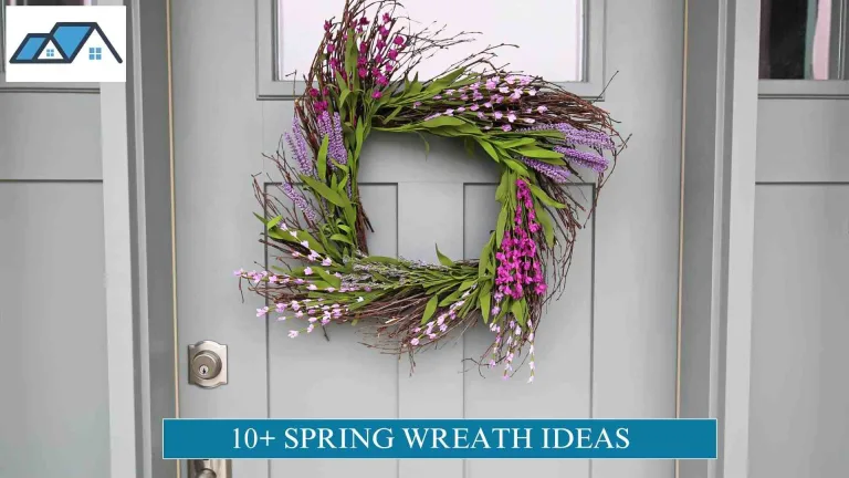 10+ Spring Wreath Ideas for Front Door That Feel Welcoming 17 Spring Wreath Ideas