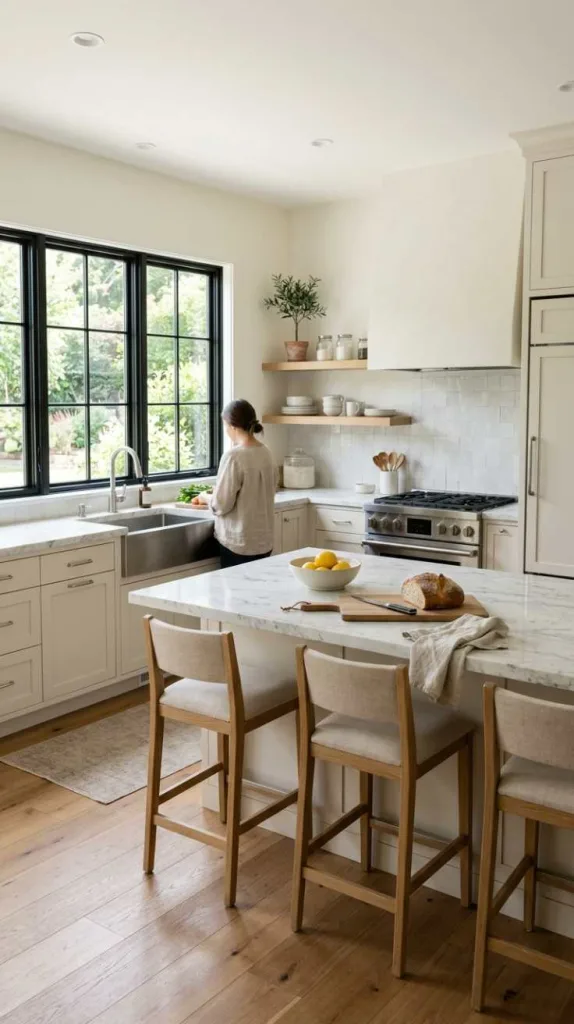 Subtle Texture Harmony Kitchen