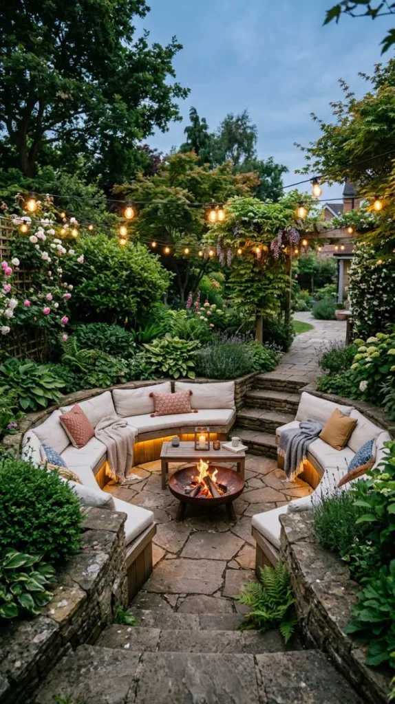 Sunken Lounge Area