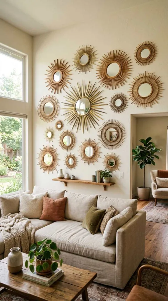 Sunshine Cluster Mirror Display