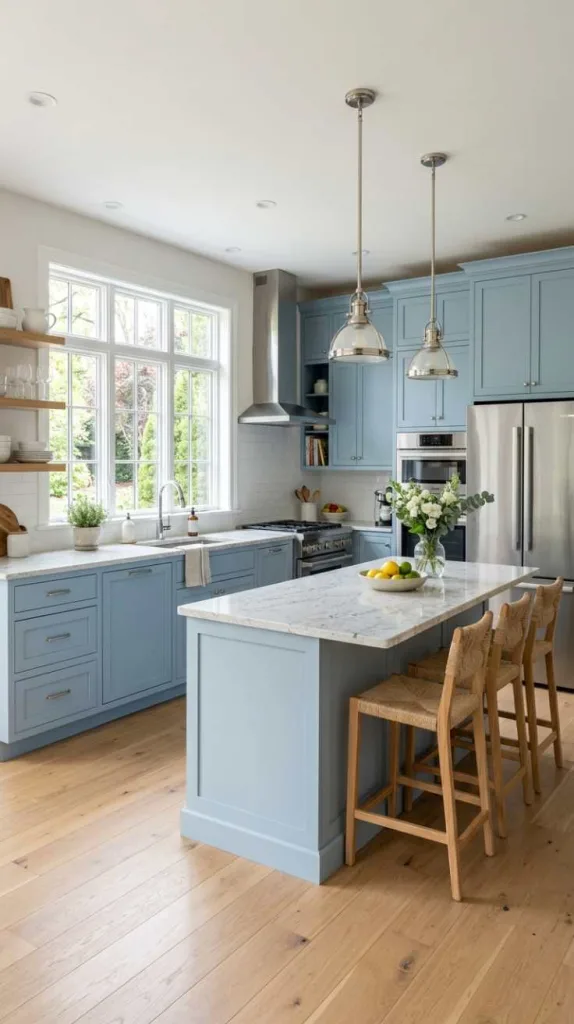 Transitional Blue Soft Blend