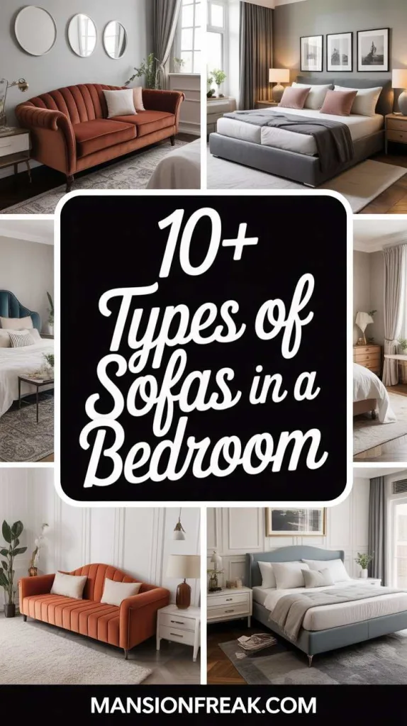 Types of Sofas in a Bedroom 