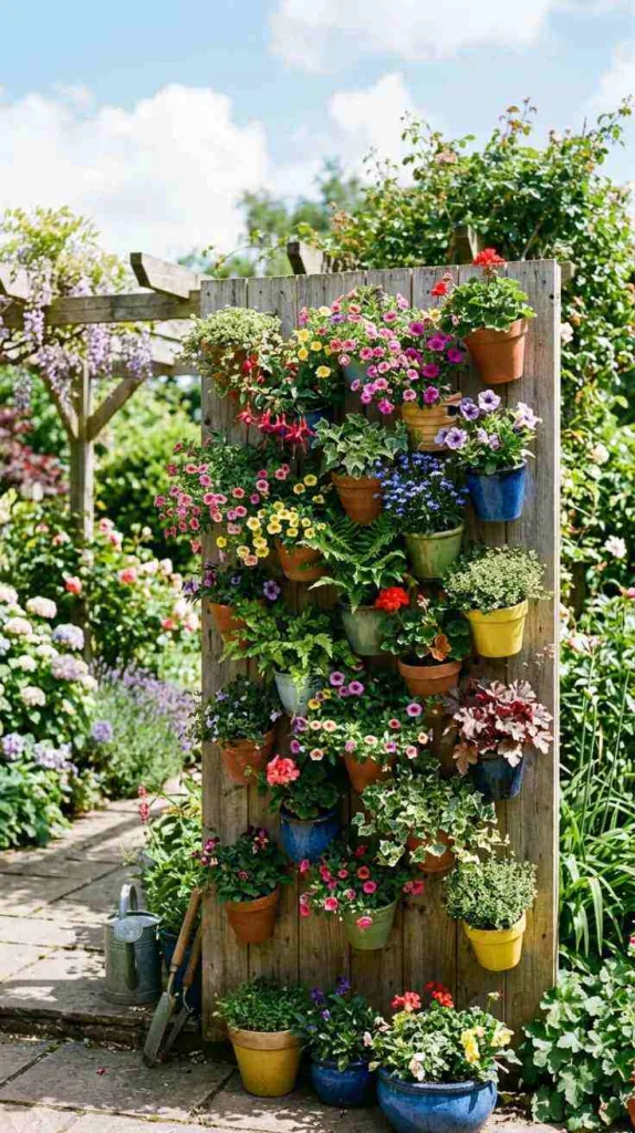 10+ Spring Garden Decor Ideas to Refresh Your Outdoor Space 5 Vertical Green Wall