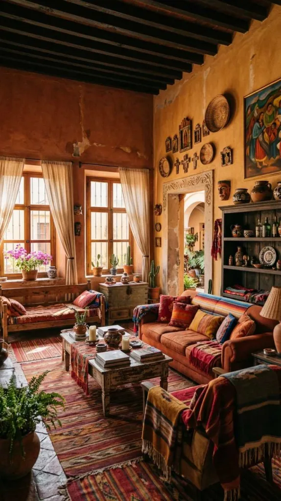 Vibrant Bohemian Lounge