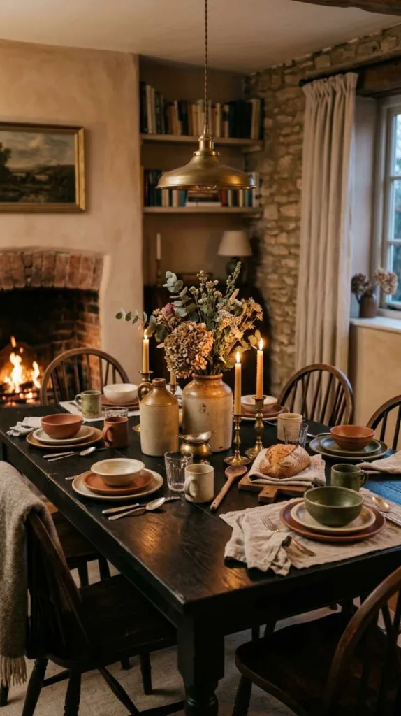 Vintage Black Wood Warmth