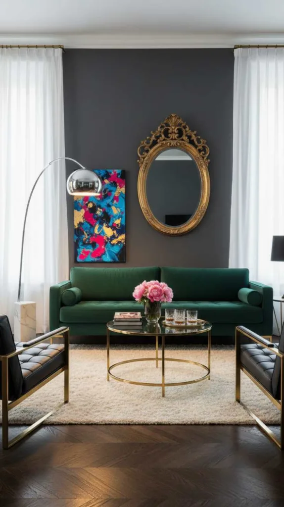 Vintage Meets Modern Glam