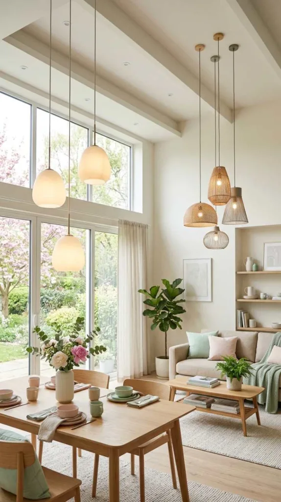 Window Balance Lighting Setup