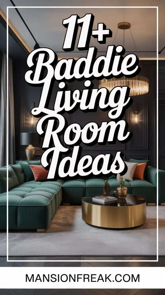 baddie living room ideas
