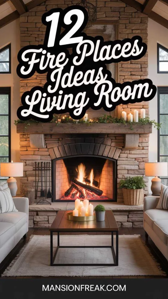 fire places ideas living room