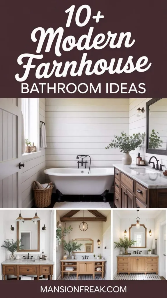 Modern Farmhouse Bathroom Ideas