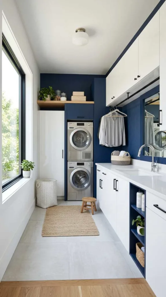A Pop of Navy Blue