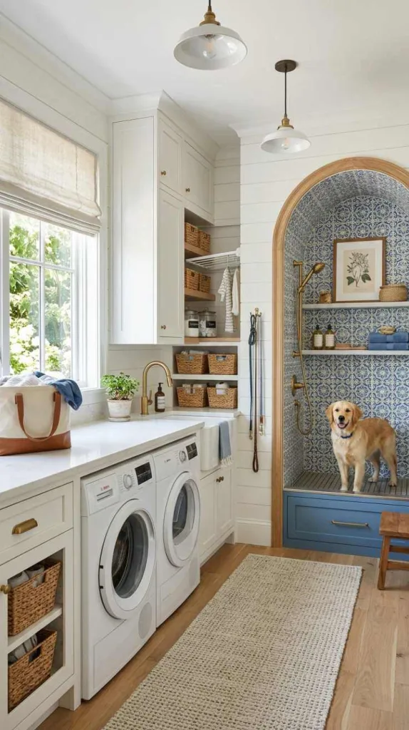 Arched Dog Wash Alcove