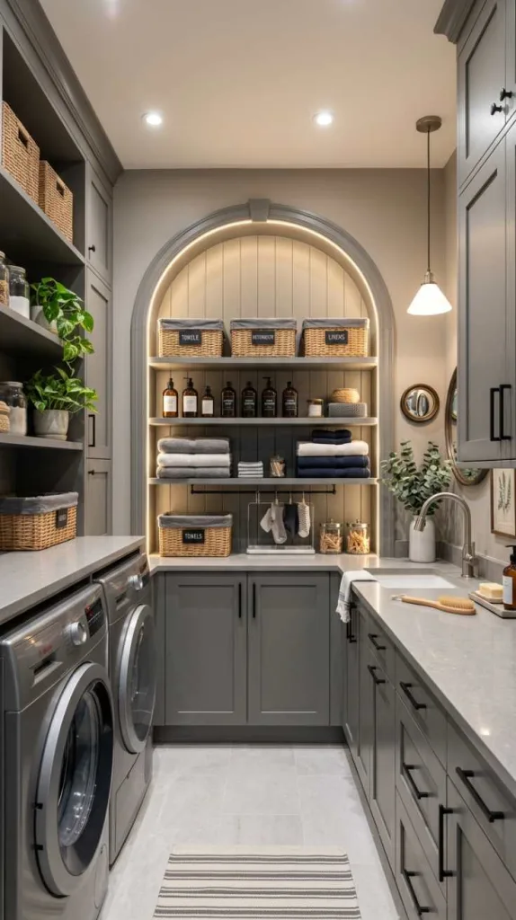 Arched Storage Niche
