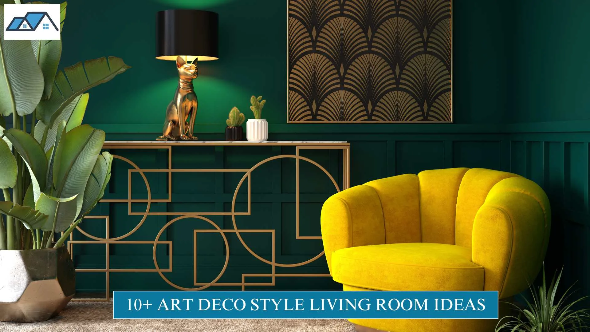 Art Deco Style Living Room Ideas
