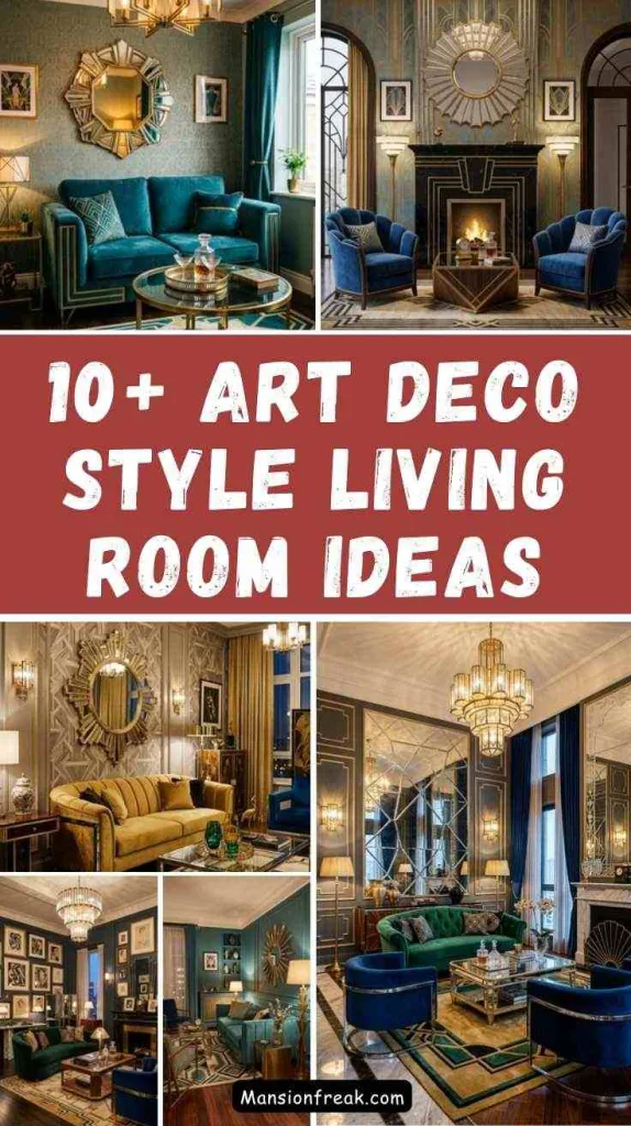 Art Deco Style Living Room Ideas 
