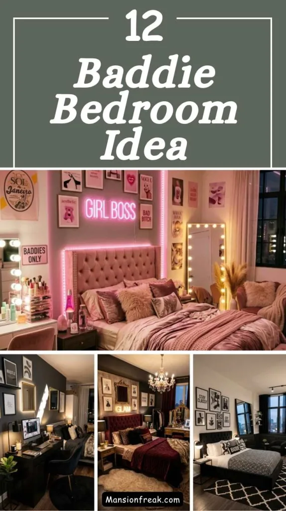 12 Baddie Bedroom Idea for a Bold Confident Vibe 2 Baddie Bedroom Idea
