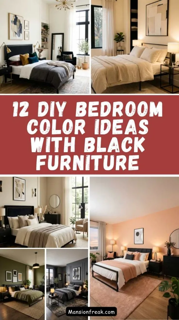 12 Stunning Bedroom Color Ideas With Black Furniture 2 Stunning Bedroom Color Ideas With Black Furniture