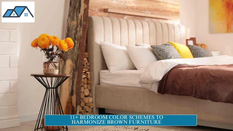Bedroom Color Schemes to Harmonize Brown Furniture