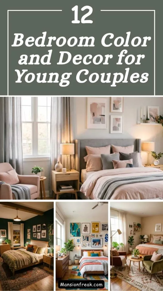 Bedroom Color and Decor for Young Couples