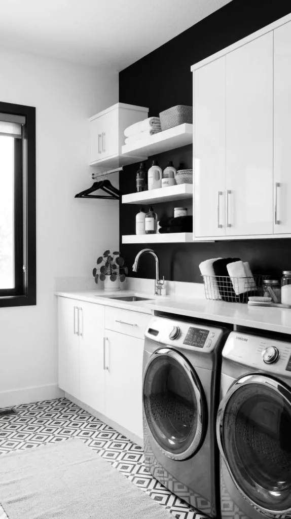 Black Accent Wall
