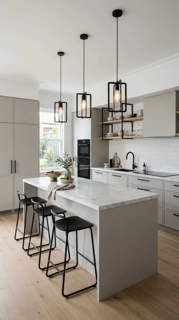 12 Designer Approved Modern Kitchen Colors That Feel Luxurious 9 Black Accents