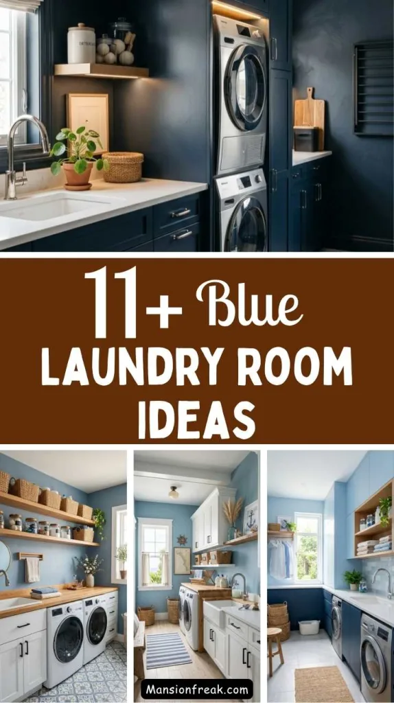 Blue Laundry Room Ideas