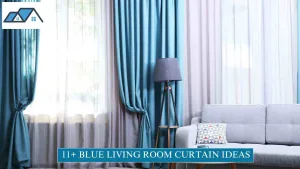 Blue Living Room Curtain Ideas