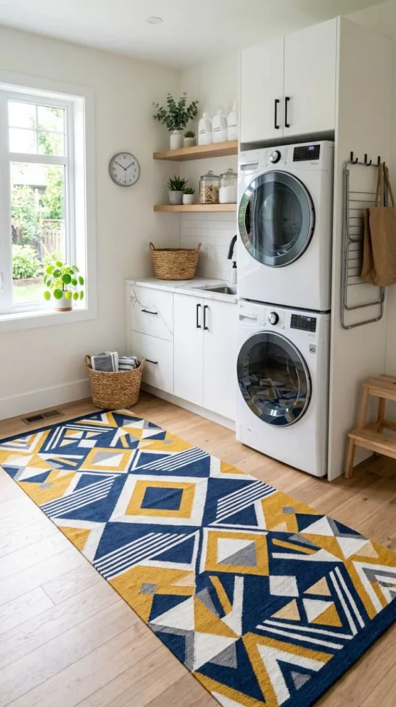 Bold Geometric Patterned Rugs