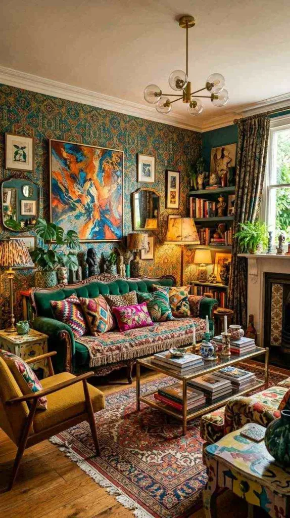 12 Hottest Interior Design Trends 2026 You'll See Everywhere 6 Bold Maximalism Returns Again