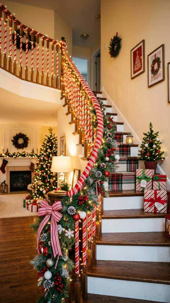 Candy Cane Railing Theme