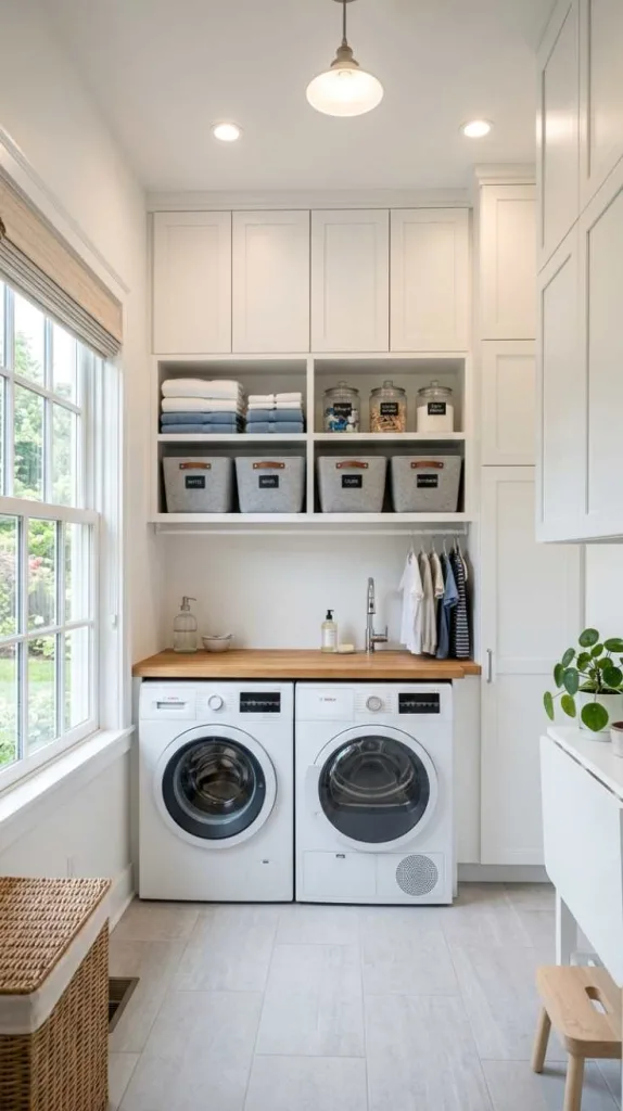 Ceiling-Hugging Cabinets