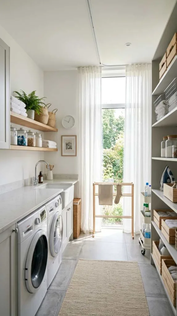 Ceiling-Mounted Curtain Track