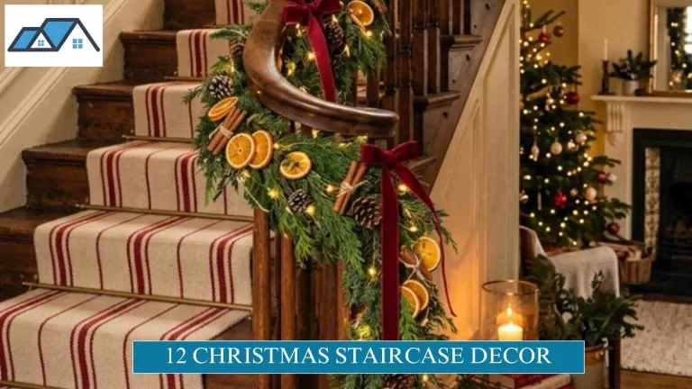 Christmas Staircase Decor