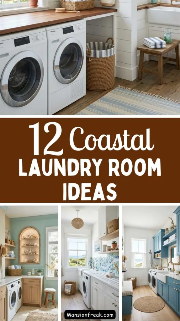 Coastal Laundry Room Ideas