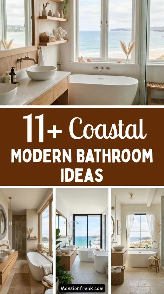 Coastal Modern Bathroom Ideas