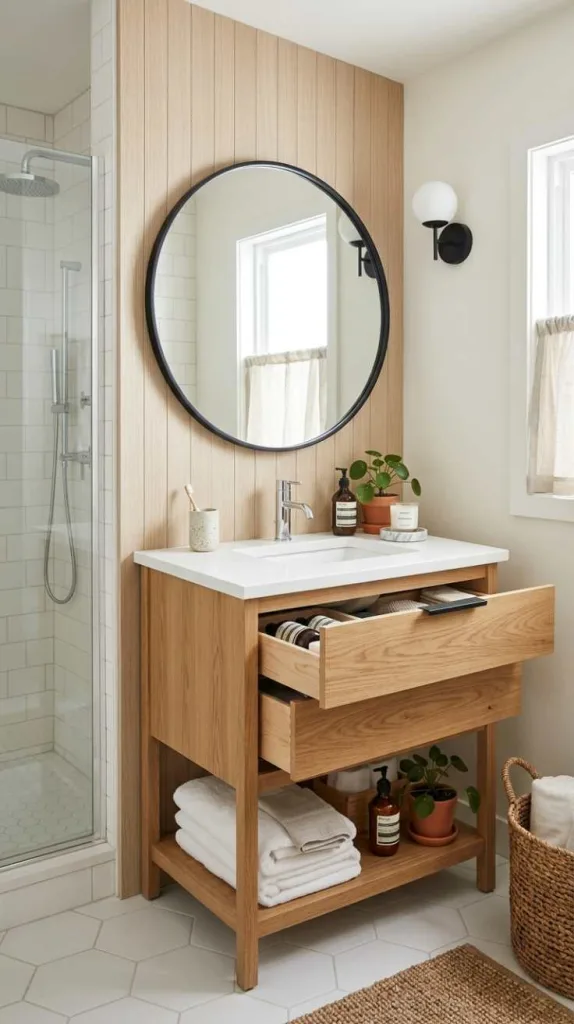 10+ Small Bathroom Vanity Ideas That Maximize Space Style 6 Compact Storage Vanity