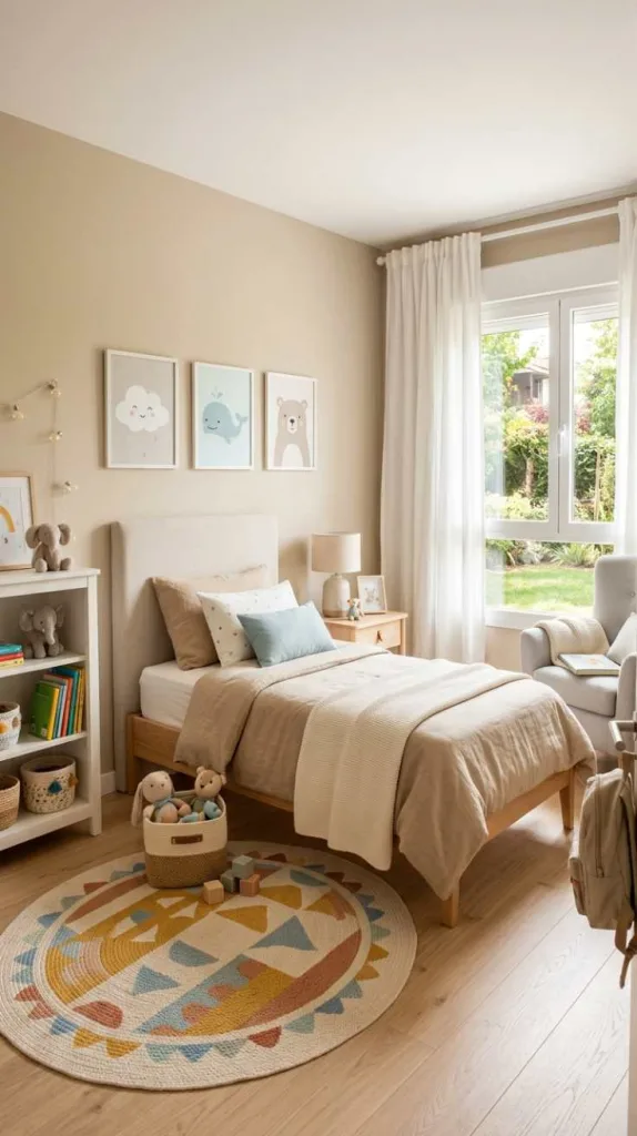 10+ Kid Friendly Bedroom Color Ideas for Restful Sleep 10 Cool Sand Shades
