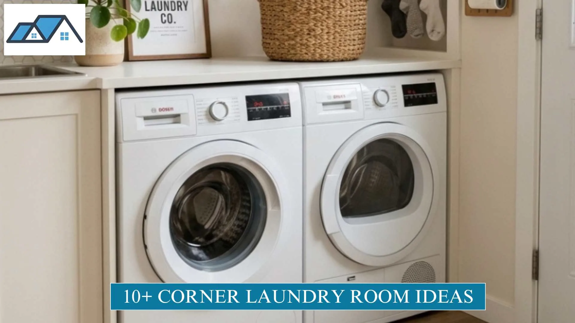Corner Laundry Room Ideas