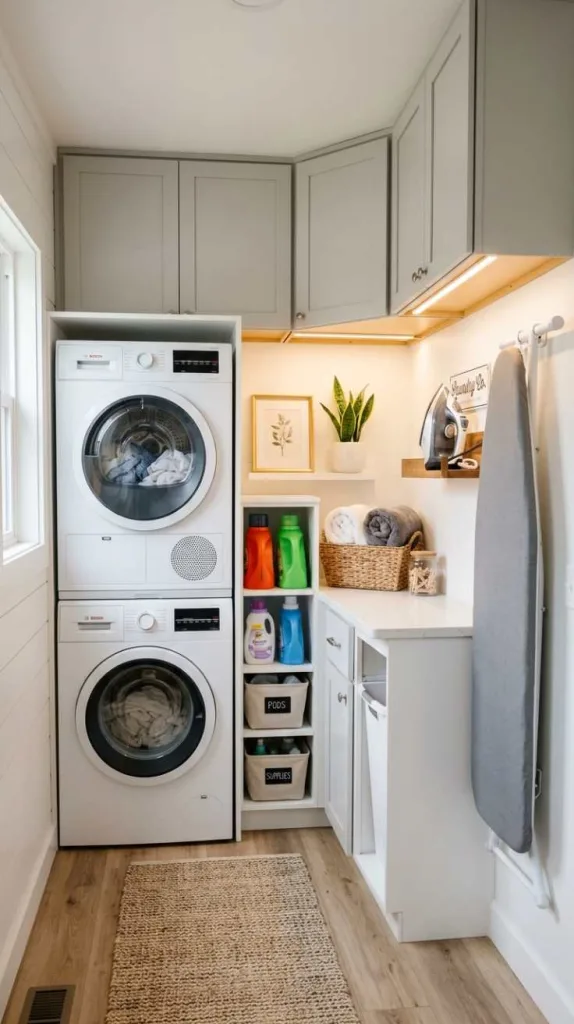 10+ Very Small Laundry Room Ideas for Smart Space 3 Corner Setup