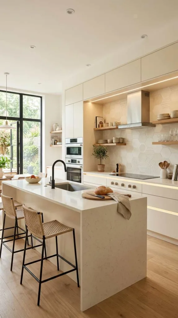 12 Designer Approved Modern Kitchen Colors That Feel Luxurious 10 Cream Ivory