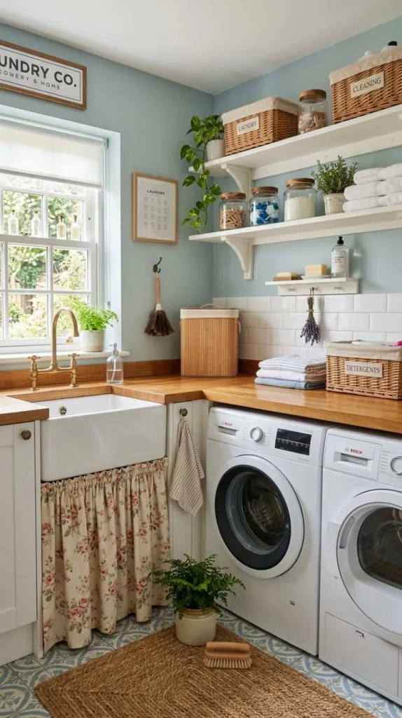 Curtain Sink Skirt