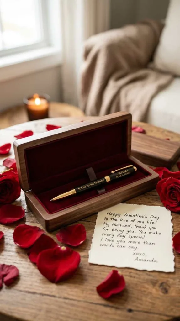 11+ Romantic Valentines Day Gift Ideas for Your Husband 9 Custom Pen Gift